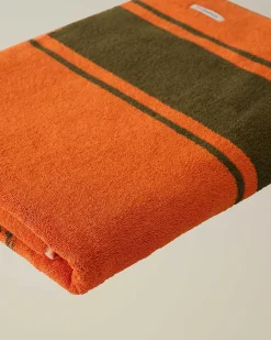 C.P. Company Beach Towel Gold Flame-Orange Cheap