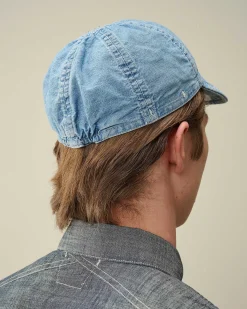 C.P. Company Blu Cycle Cap Stone Bleach-Blue Outlet