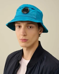 C.P. Company Chrome-R Bucket Hat Ink Blue Shop