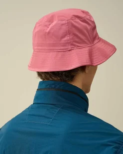 C.P. Company Chrome-R Bucket Hat Red Bud Sale