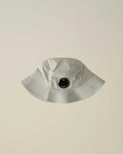 C.P. Company Chrome-R Bucket Hat Drizzle Grey Outlet