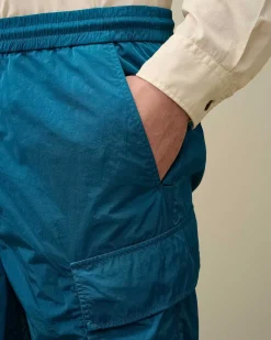 C.P. Company Chrome-R Cargo Shorts Ink Blue Flash Sale
