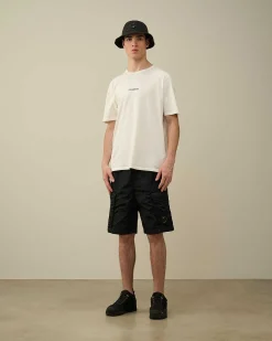 C.P. Company Chrome-R Cargo Shorts Total Eclipse-Blue Sale