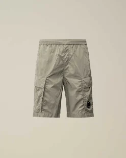 C.P. Company Chrome-R Cargo Shorts Drizzle Grey Fashion
