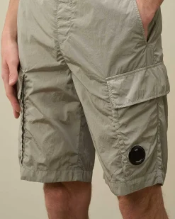 C.P. Company Chrome-R Cargo Shorts Drizzle Grey Fashion