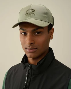 C.P. Company Chrome-R Goggle Cap Agave Green Hot