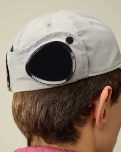 C.P. Company Chrome-R Goggle Cap Drizzle Grey Outlet