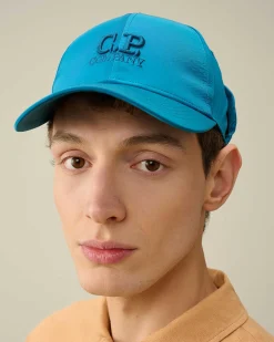 C.P. Company Chrome-R Goggle Cap Ink Blue Shop