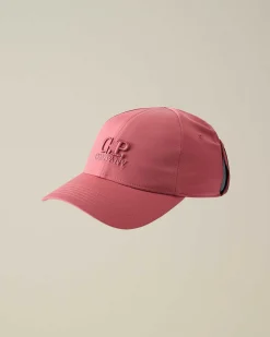 C.P. Company Chrome-R Goggle Cap Red Bud Discount
