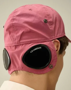 C.P. Company Chrome-R Goggle Cap Red Bud Discount
