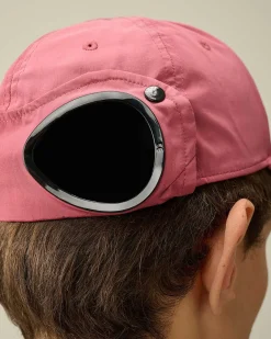 C.P. Company Chrome-R Goggle Cap Red Bud Discount