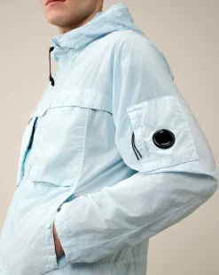 C.P. Company Chrome-R Hooded Jacket Starlight Blue Cheap