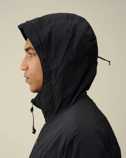 C.P. Company Chrome-R Hooded Jacket Total Eclipse-Blue Flash Sale