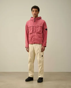 C.P. Company Chrome-R Hooded Jacket Red Bud Online