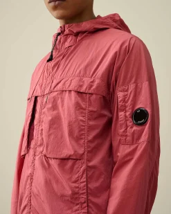 C.P. Company Chrome-R Hooded Jacket Red Bud Online
