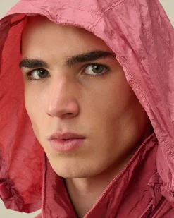 C.P. Company Chrome-R Hooded Overshirt Red Bud Online