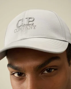 C.P. Company Chrome-R Logo Cap Drizzle Grey Outlet