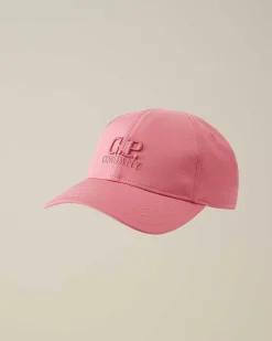 C.P. Company Chrome-R Logo Cap Red Bud Cheap