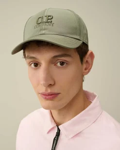 C.P. Company Chrome-R Logo Cap Agave Green New