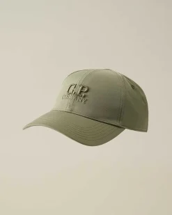 C.P. Company Chrome-R Logo Cap Agave Green New