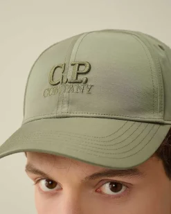 C.P. Company Chrome-R Logo Cap Agave Green New
