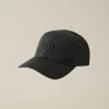 C.P. Company Chrome-R Logo Cap Black Flash Sale