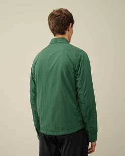 C.P. Company Chrome-R Pocket Overshirt Duck Green Shop