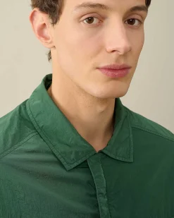 C.P. Company Chrome-R Pocket Overshirt Duck Green Shop