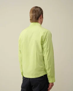 C.P. Company Chrome-R Pocket Overshirt White Pear Flash Sale