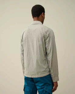 C.P. Company Chrome-R Pocket Overshirt Drizzle Grey Online