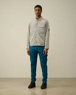 C.P. Company Chrome-R Pocket Overshirt Drizzle Grey Online