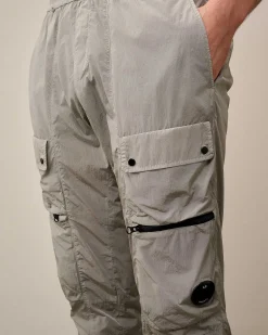 C.P. Company Chrome-R Regular Utility Pants Drizzle Grey Online
