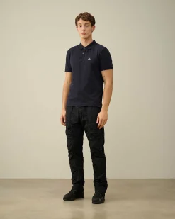 C.P. Company Chrome-R Regular Utility Pants Total Eclipse-Blue Best Sale