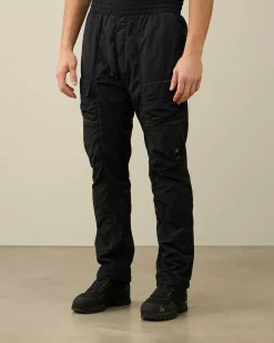 C.P. Company Chrome-R Regular Utility Pants Total Eclipse-Blue Best Sale