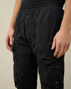 C.P. Company Chrome-R Regular Utility Pants Total Eclipse-Blue Best Sale