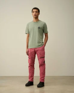 C.P. Company Chrome-R Regular Utility Pants Red Bud New