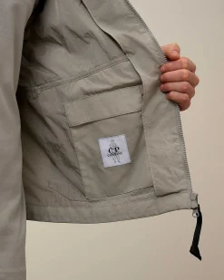 C.P. Company Chrome-R Zipped Jacket Drizzle Grey Cheap