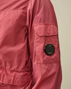 C.P. Company Chrome-R Zipped Jacket Red Bud Clearance
