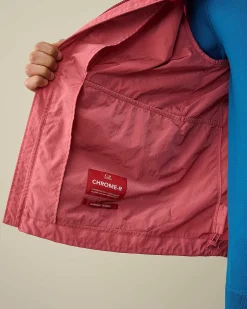 C.P. Company Chrome-R Zipped Jacket Red Bud Clearance