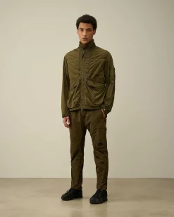 C.P. Company Chrome-R Zipped Jacket Ivy Green Flash Sale