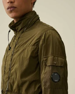 C.P. Company Chrome-R Zipped Jacket Ivy Green Flash Sale