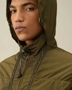 C.P. Company Chrome-R Zipped Jacket Ivy Green Flash Sale