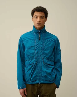 C.P. Company Chrome-R Zipped Jacket Ink Blue Flash Sale