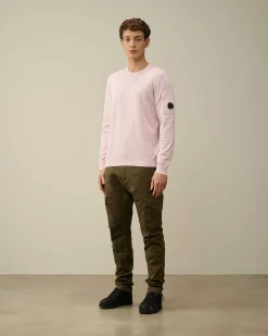 C.P. Company Cotton Crepe Jumper Heavenly Pink Best