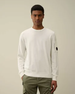 C.P. Company Cotton Crepe Jumper Gauze White Fashion