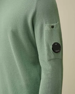 C.P. Company Cotton Crepe Knit Green Bay Cheap