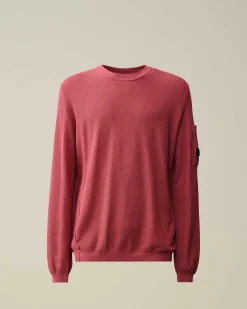 C.P. Company Cotton Crepe Knit Red Bud Best Sale
