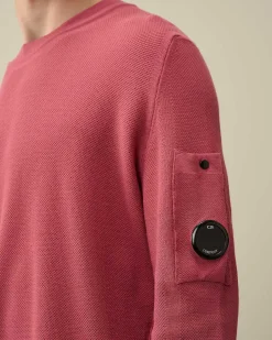 C.P. Company Cotton Crepe Knit Red Bud Best Sale