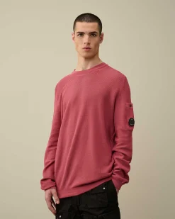 C.P. Company Cotton Crepe Knit Red Bud Best Sale