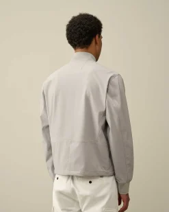 C.P. Company C.P. Shell-R Bomber Jacket Drizzle Grey Clearance